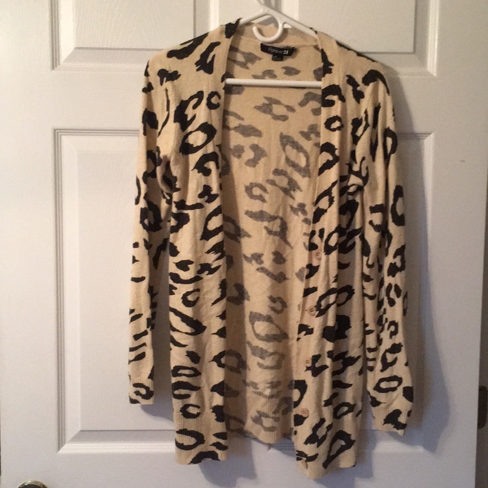 Forever 21 duster cardigan
